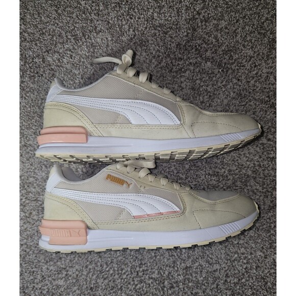 Puma Graviton 380738-30 Beige Running Shoes Sneakers Size 10 Soft Foam - Picture 2 of 10
